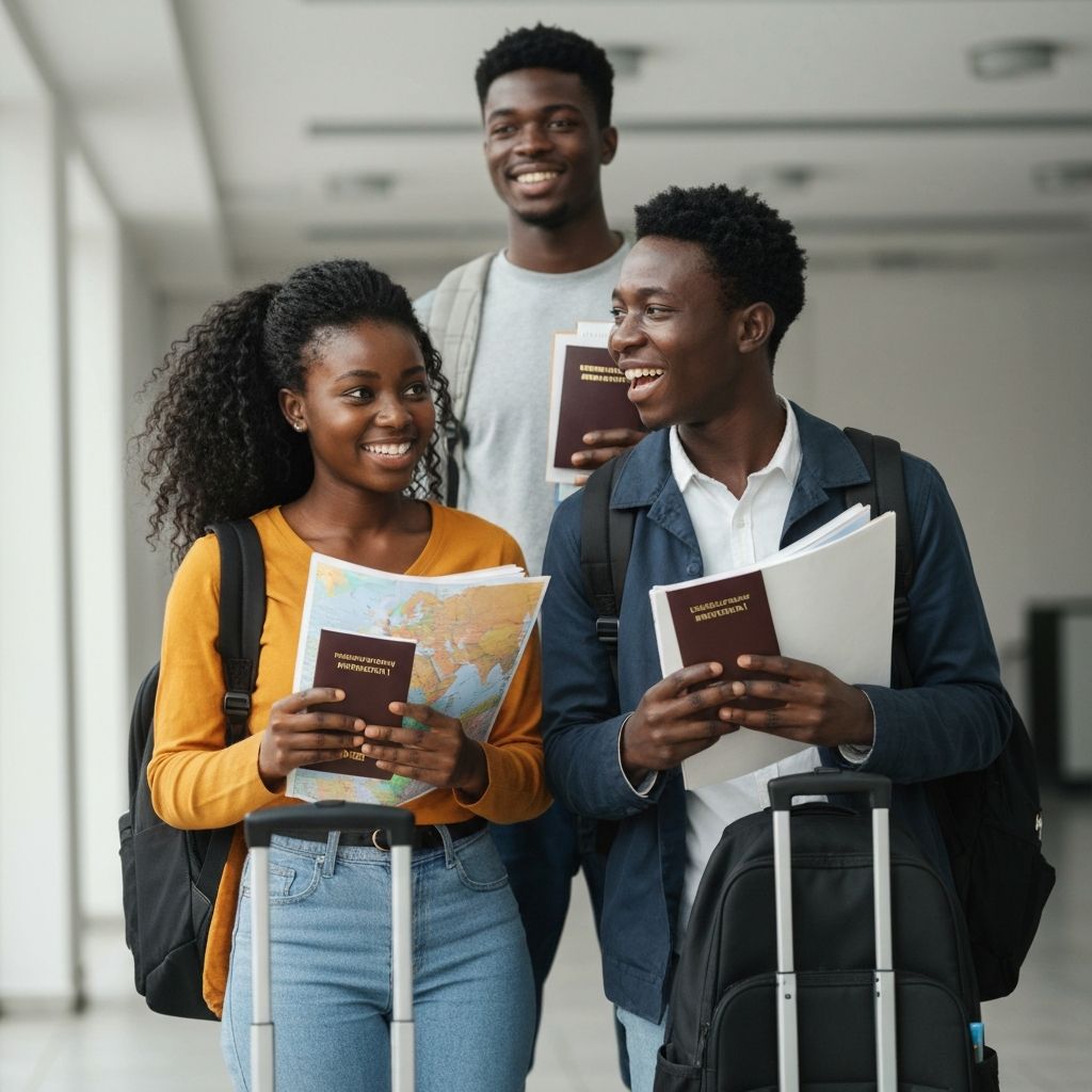 Students exploring global exchange opportunities